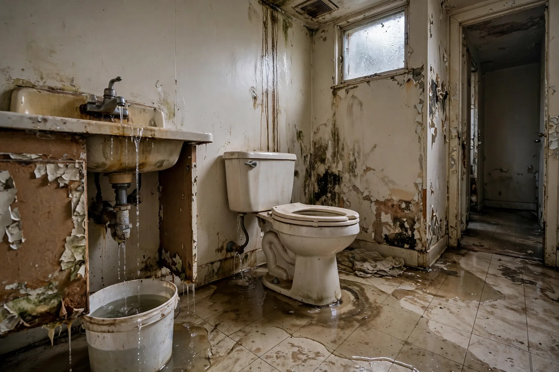 Before photo,  Property Management Plumbing in Pointer Ridge, by Bowie Plumbing Company