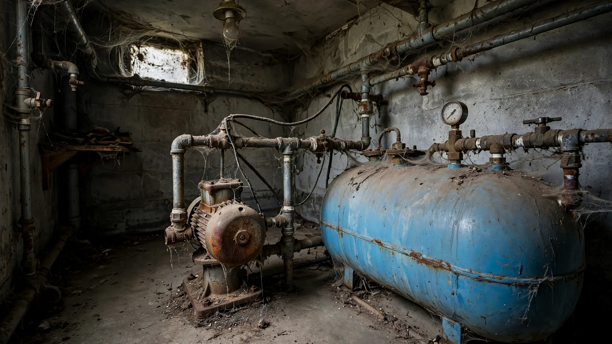 Before photo, Well Pump and Well Services in Governors Bridge, by Bowie Plumbing Company